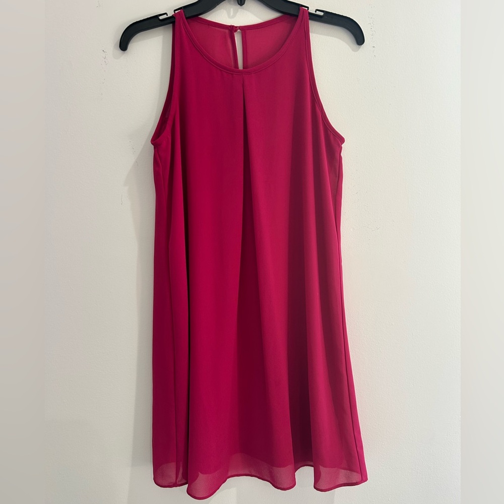 Pink women’s BCX size small tank top dress